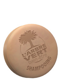Ökologisches Festes Shampoo für trockenes, strapaziertes Haar 75g | L'ARBRE VERT
