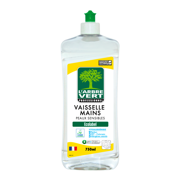 Öko Geschirr & Hände Empfindliche Haut 750ml Professionnel