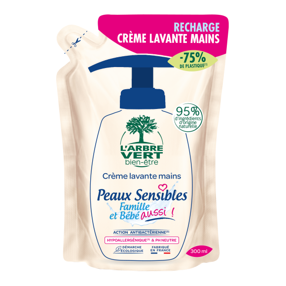 Ökologische Handseife Empfindliche Haut 300ml Refill