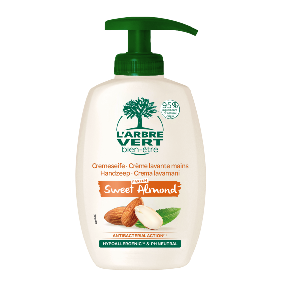 Öko Handseife Sweet Almond (Süssmandel) 300ml