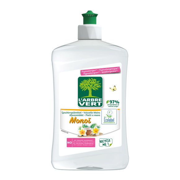 Ökologisches Geschirrspülmittel Monoï 500ml