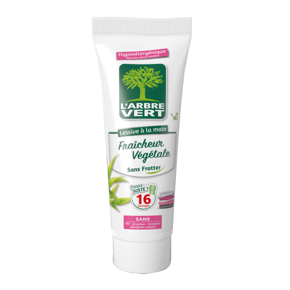 Lessive à la main écologique Fraîcheur Végétale 250ml