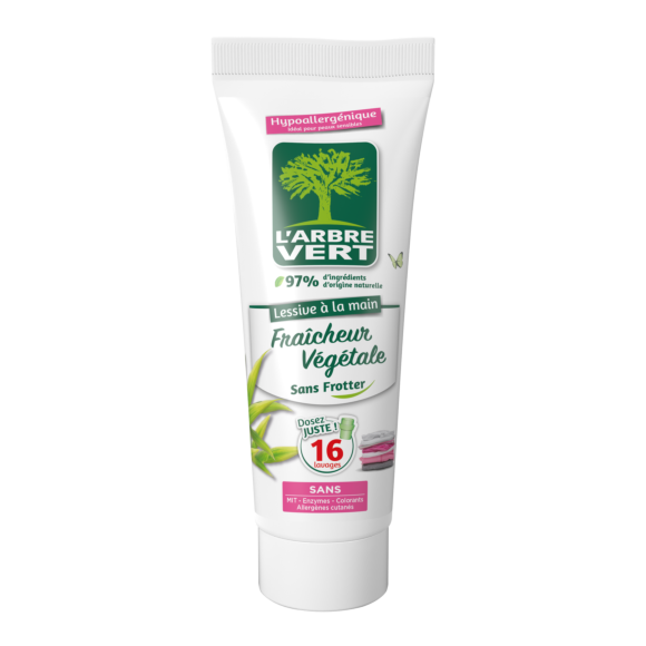 Lessive à la main écologique Fraîcheur Végétale 250ml