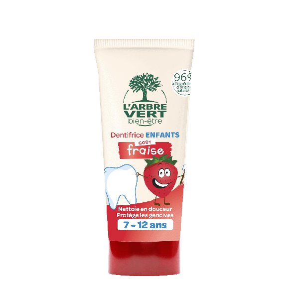Dentifrice écologique Enfants Goût Fraise 50ml