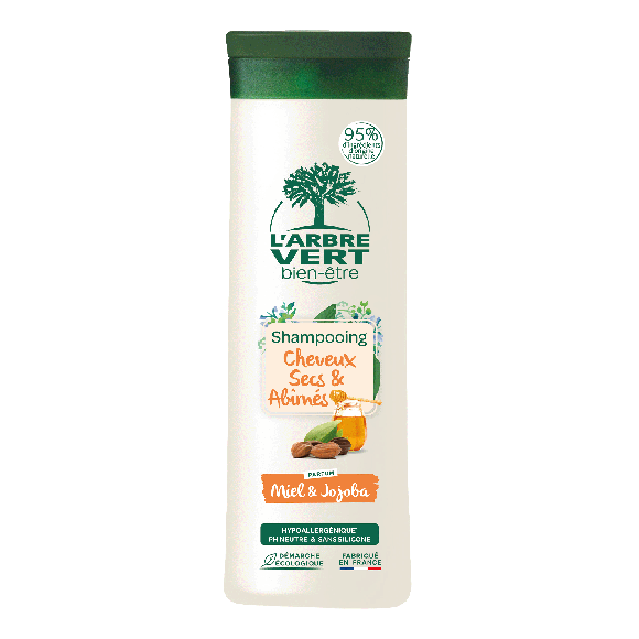 Shampooing écologique pour cheveux secs et abîmés 250ml