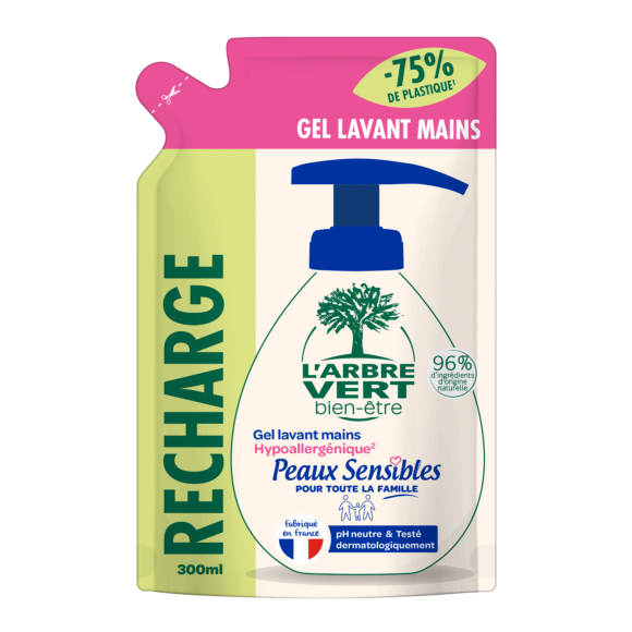 Ökologische Handseife Empfindliche Haut 300ml Refill