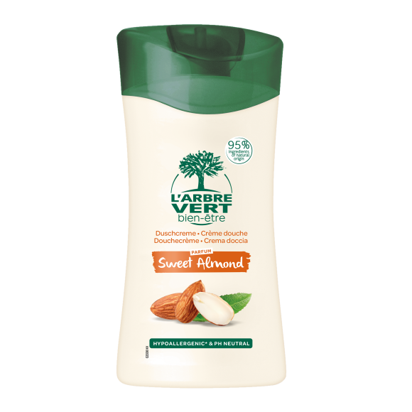 Crème douche écologique Amande Douce 250ml - Hydratante