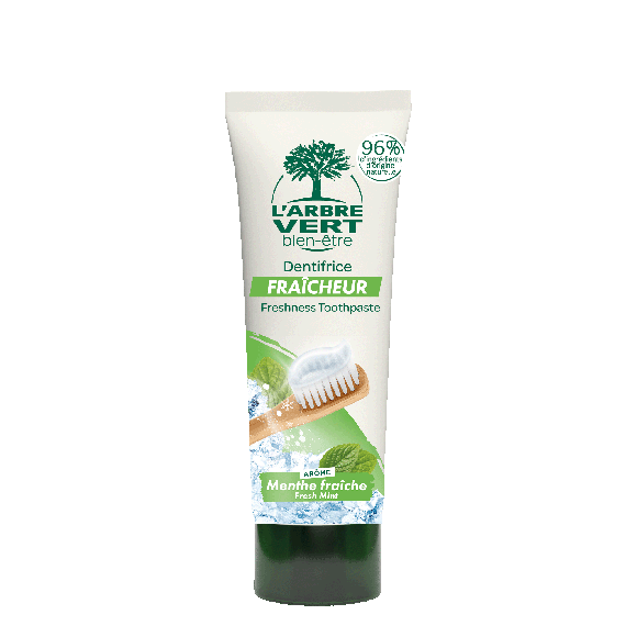 Dentifrice écologique Fraîcheur Arôme Menthe Fraîche 75ml
