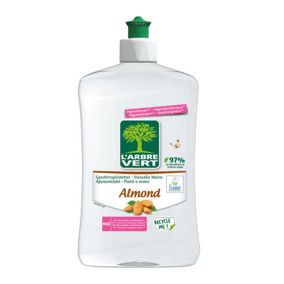 Liquide Vaisselle écologique Amande 500ml