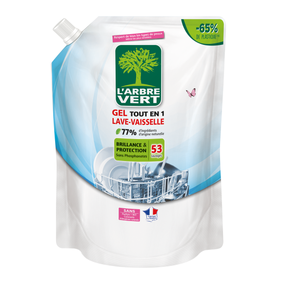 Recharge Gel lave-vaisselle écologique tout-en-1 901ml