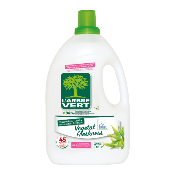Lessive liquide écologique Vegetal Freshness 2.025L