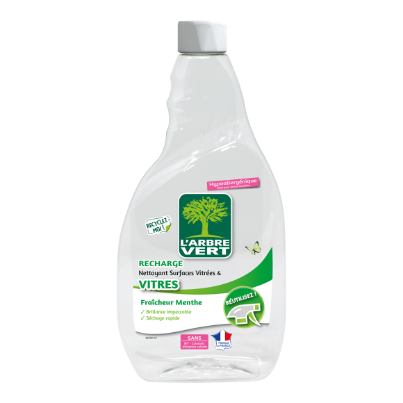 Recharge Nettoyant Surfaces vitres écologique 740ml