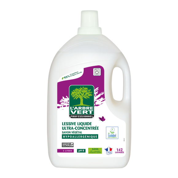 Lessive liquide écologique 5L Professionnel