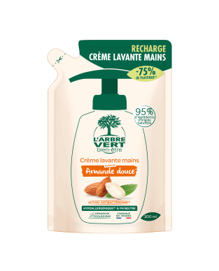 Recharge Savon liquide écologique Amande douce 300ml