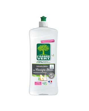 Liquide vaisselle écologique au Vinaigre blanc parfum Poire 750ml