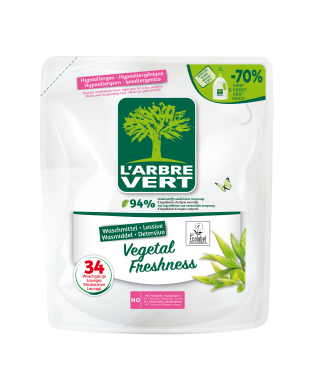 Recharge Lessive liquide écologique Vegetal Freshness 1.53L