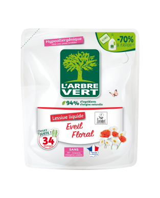 Recharge lessive liquide écologique Eveil Floral 1.53L