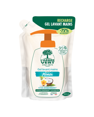 Recharge Savon liquide écologique Monoï 300ml