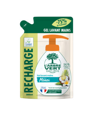 Recharge Savon liquide écologique Monoï 300ml
