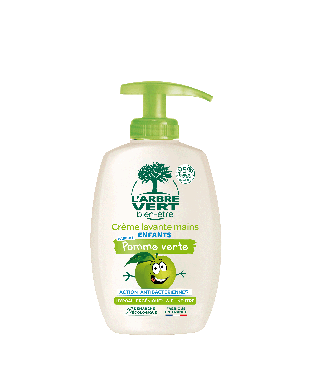 Savon liquide mains enfants écologique Pomme verte 300ml