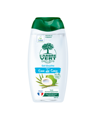 Gel douche &eacute;cologique Eau de Coco 260ml
