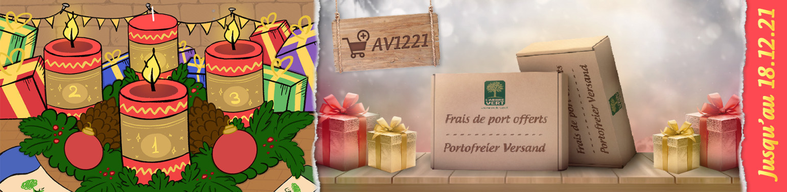 L'ARBRE VERT - Pas une minute a perdre ! Découvrez notre 3ème offre de l'Avent