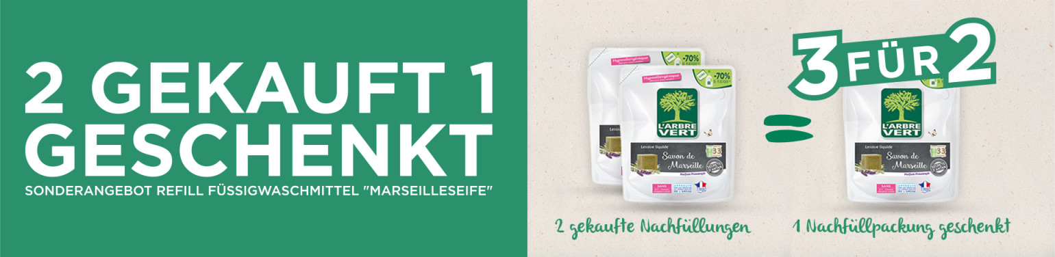 Marseilleseife - Der neue Duft Ihres Waschmittels!