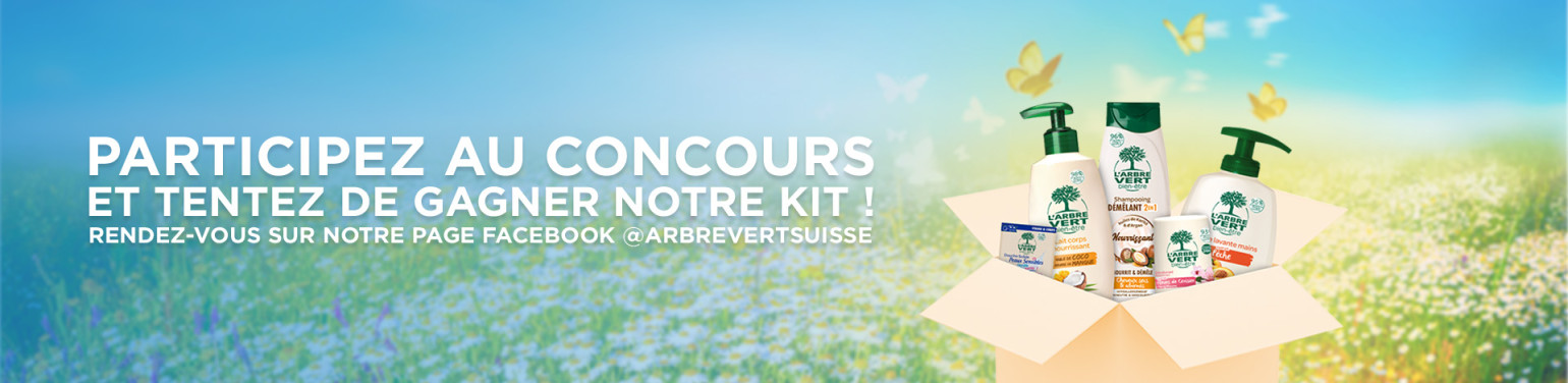 Jeu concours 5 produits à gagner !