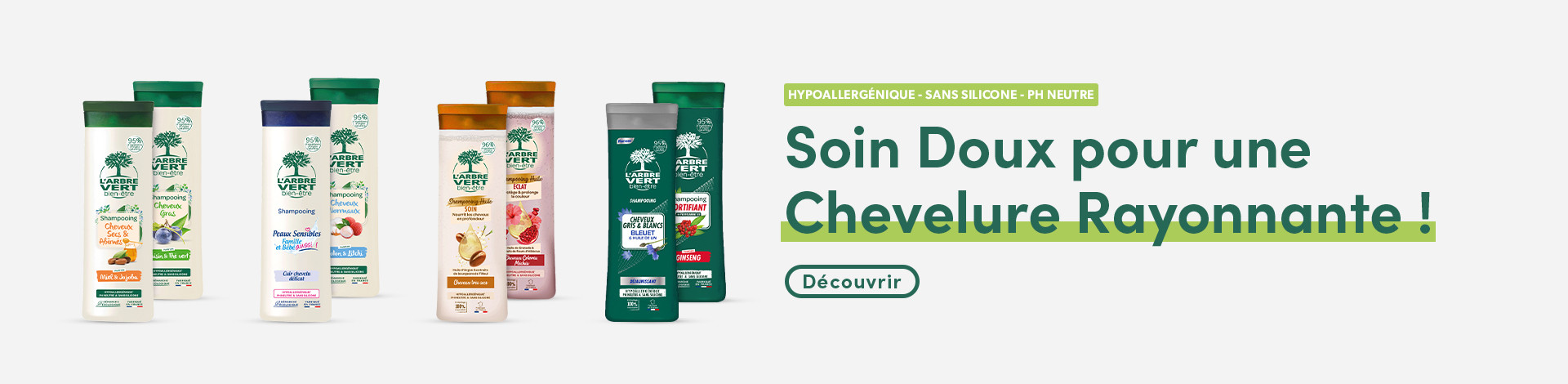 Nos shampooings écologiques