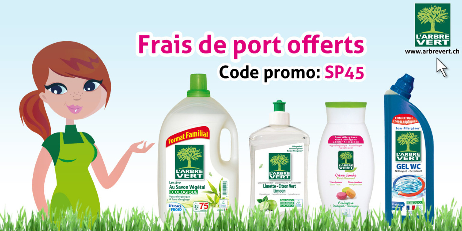 Promotion de septembre sur nos produits écologiques