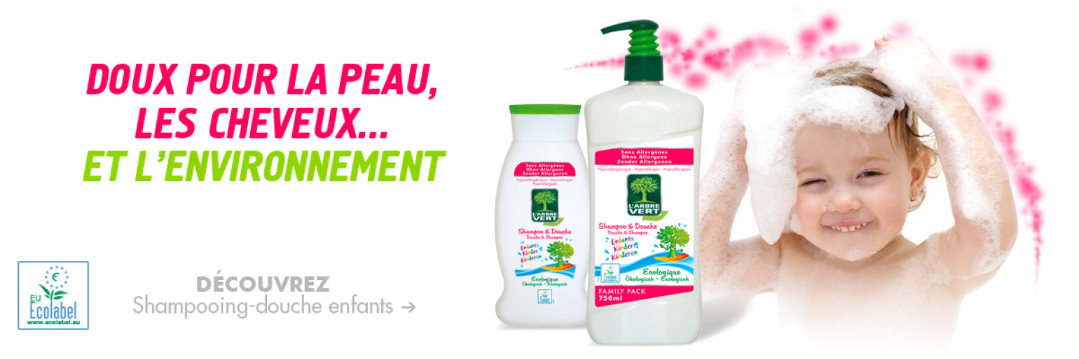 Shampooing-douche Soin Enfants écologique