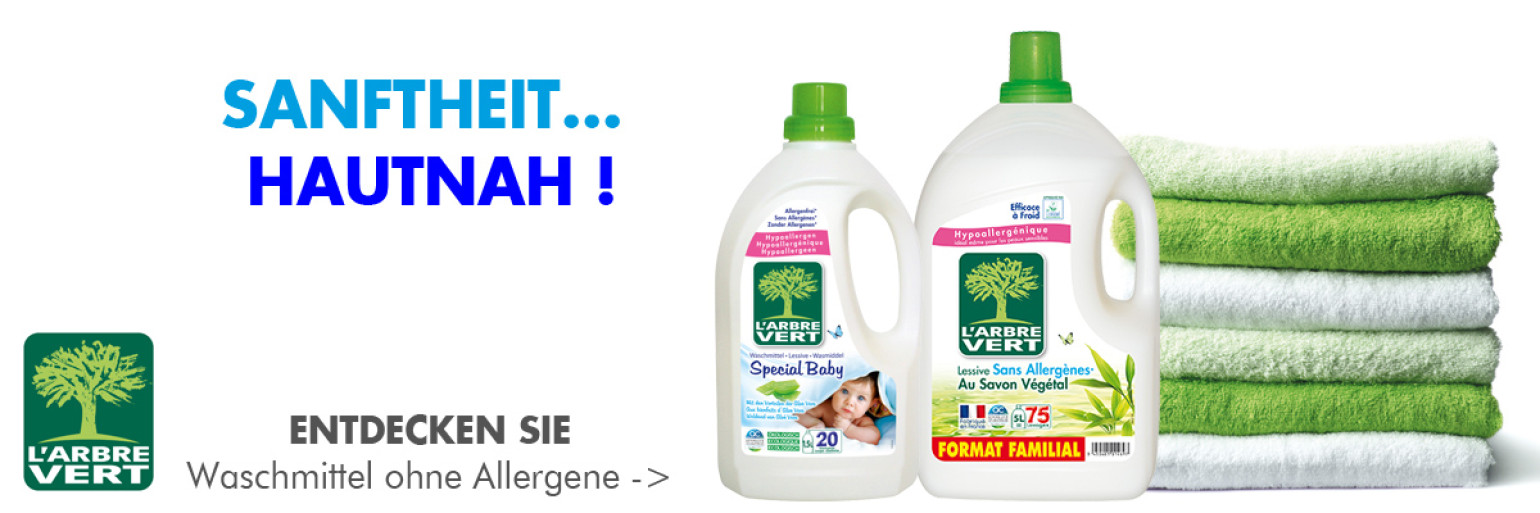 Waschmittel ohne Allergene