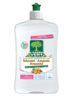 Liquide vaisselle écologique Amande 500ml | L'ARBRE VERT