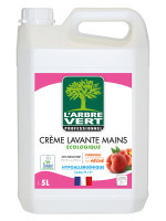 Crème lavante mains écologique Pêche 5L | L'ARBRE VERT