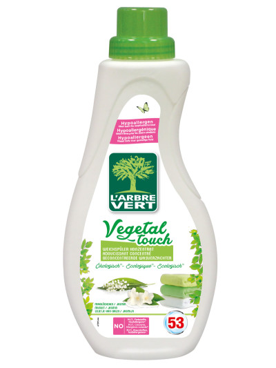 Öko Weichspüler Konzentrat Vegetal Touch 800ml | L'ARBRE VERT