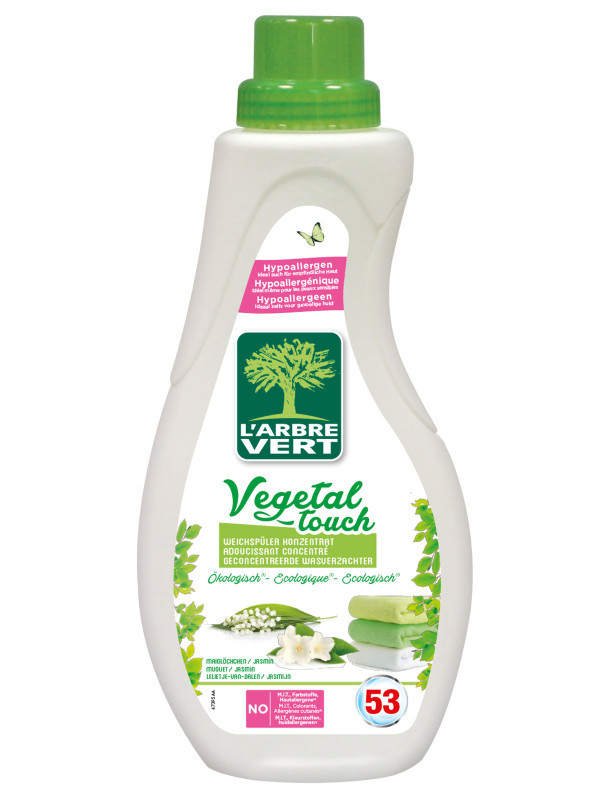 Adoucissant concentré écologique Vegetal Touch 800ml