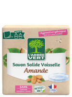 Savon Solide Vaisselle Amande écologique 125g | L'ARBRE VERT