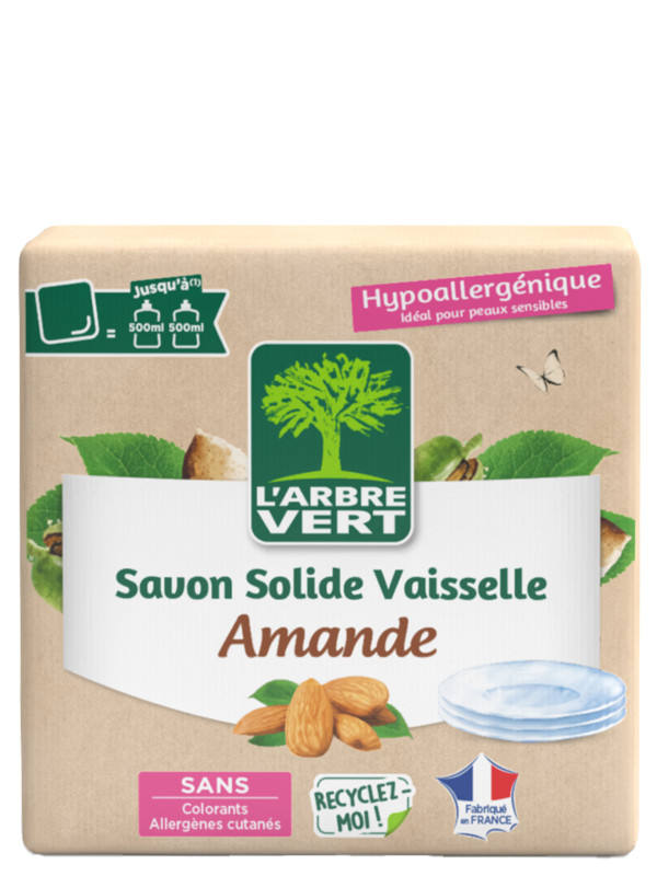 Liquide vaisselle éco vinaigre blanc & poire L'Arbre Vert 750ml