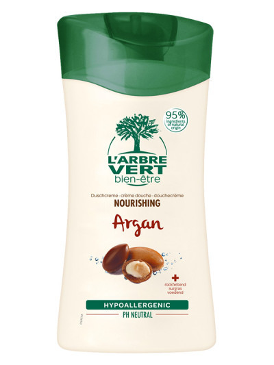 Gel douche écologique Argan 250ml - surgras & nourrissant | L'ARBRE VERT