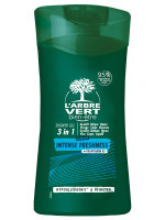 Gel douche & Shampooing écologique Fraîcheur Intense 3en1 Homme 250ml | L'ARBRE VERT