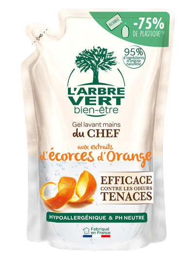 Recharge Savon liquide écologique du Chef 300ml | L'ARBRE VERT