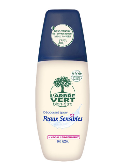 Déodorant écologique Peaux sensibles 75ml | L'ARBRE VERT