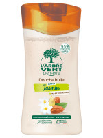 Douche huile écologique Jasmin et huile d'Amande 250ml - spéciale peau sèche | L'ARBRE VERT