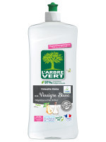 Liquide vaisselle écologique au Vinaigre blanc parfum Poire 750ml | L'ARBRE VERT