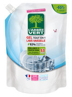 Recharge Gel lave-vaisselle écologique tout-en-1 901ml | L'ARBRE VERT