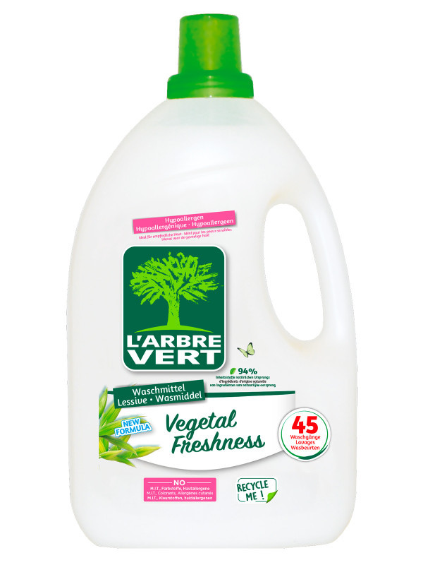 Lessive liquide écologique Vegetal Freshness