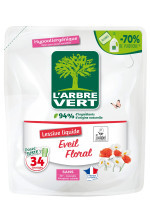 Recharge lessive liquide écologique Eveil Floral 1.53L | L'ARBRE VERT