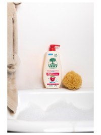 Shampooing & Gel douche écologique Enfants Framboise 720ml | L'ARBRE VERT