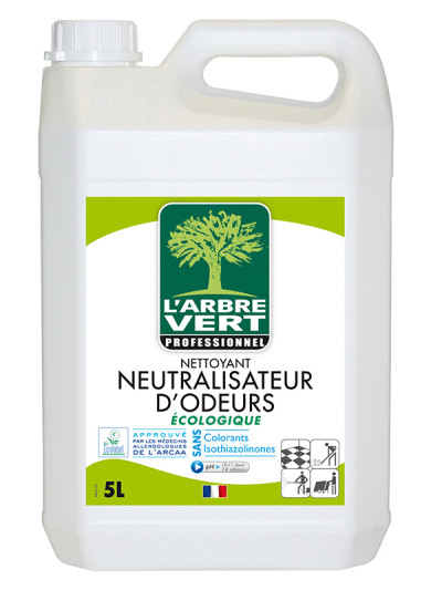 Nettoyant écologique neutralisateur d'odeurs 5L Professionnel | L'ARBRE VERT